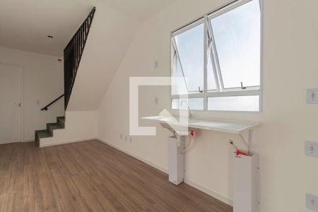 Sala e Cozinha Integrada de apartamento à venda com 3 quartos, 66m² em Vila Ré, São Paulo