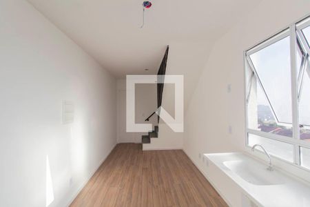 Sala e Cozinha Integrada de apartamento à venda com 3 quartos, 66m² em Vila Ré, São Paulo