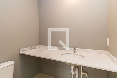 Banheiro da Suíte de apartamento para alugar com 1 quarto, 47m² em Jardim Botânico, Porto Alegre