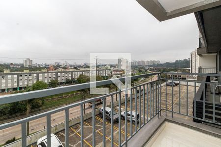 Varanda da Sala de apartamento para alugar com 1 quarto, 47m² em Jardim Botânico, Porto Alegre