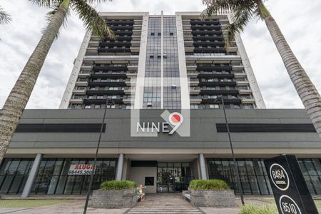 Apartamento para alugar com 47m², 1 quarto e 2 vagasFachada e portaria