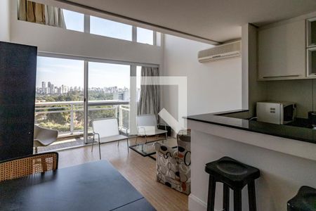 Sala de apartamento para alugar com 1 quarto, 66m² em Vila Mariana, São Paulo