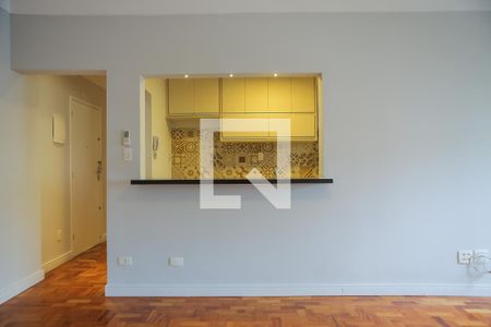 Sala de apartamento para alugar com 1 quarto, 70m² em Aparecida, Santos