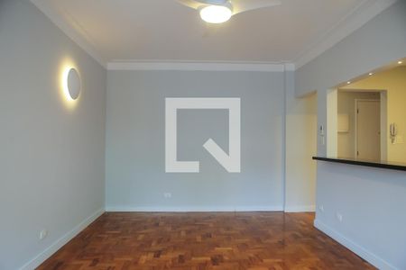 Sala de apartamento para alugar com 1 quarto, 70m² em Aparecida, Santos