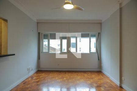 Sala de apartamento para alugar com 1 quarto, 70m² em Aparecida, Santos
