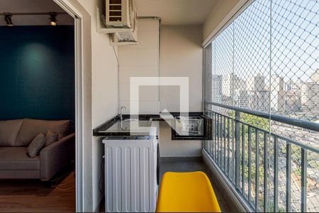 Varanda de apartamento à venda com 1 quarto, 42m² em Centro, São Paulo