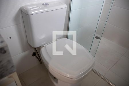 Banheiro do Quarto 1 de casa de condomínio para alugar com 3 quartos, 100m² em Vila Nova Mazzei, São Paulo
