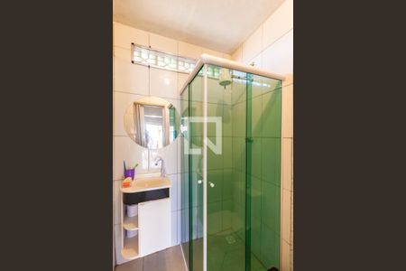 Banheiro de kitnet/studio para alugar com 1 quarto, 40m² em Jardim Angela (zona Leste), São Paulo