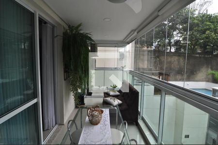 Varanda da Sala de apartamento para alugar com 2 quartos, 80m² em Freguesia de Jacarepaguá, Rio de Janeiro