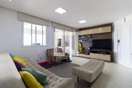 Sala de apartamento para alugar com 3 quartos, 104m² em Vila Brasilio Machado, São Paulo