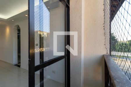Varanda da Sala de apartamento para alugar com 3 quartos, 74m² em Jardim Santa Cruz (sacomã), São Paulo