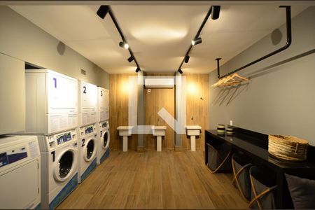 Studio para alugar com 24m², 1 quarto e sem vagaLavanderia