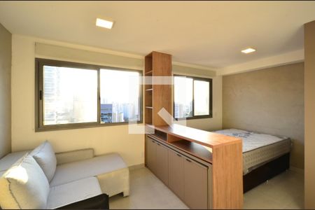 Studio para alugar com 24m², 1 quarto e sem vagaQuarto