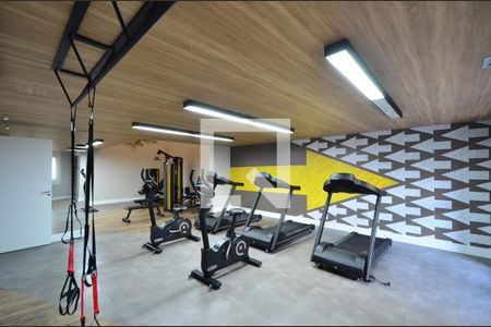 Studio para alugar com 24m², 1 quarto e sem vagaAcademia