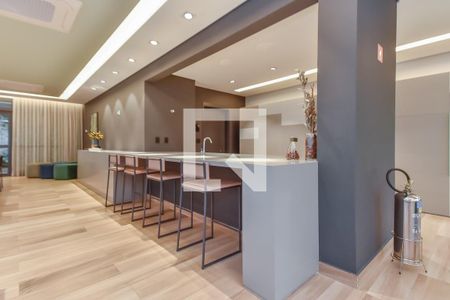 Studio para alugar com 28m², 1 quarto e sem vagaÁrea comum - Salão de festas