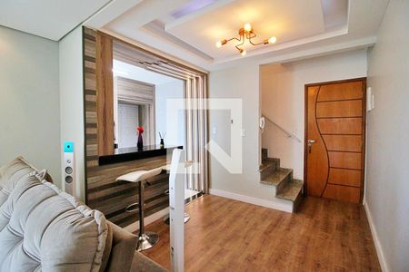 Sala de apartamento para alugar com 3 quartos, 160m² em Parque das Nações, Santo André