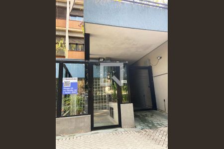 Apartamento para alugar com 130m², 2 quartos e 1 vagaFachada e portaria