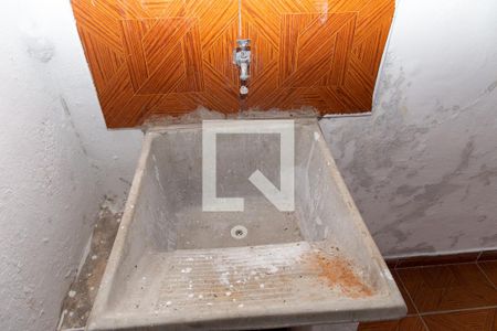 Casa à venda com 40m², 1 quarto e sem vagaDetalhe da area de serviço