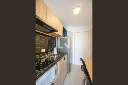 Studio à venda com 26m², 1 quarto e sem vagaCozinha