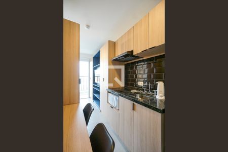 Studio à venda com 26m², 1 quarto e sem vagaCozinha