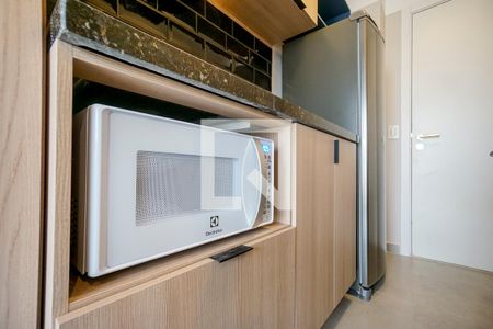 Studio à venda com 26m², 1 quarto e sem vagaMicroondas