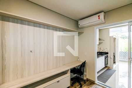 Sala de apartamento para alugar com 1 quarto, 44m² em Santo Amaro, São Paulo