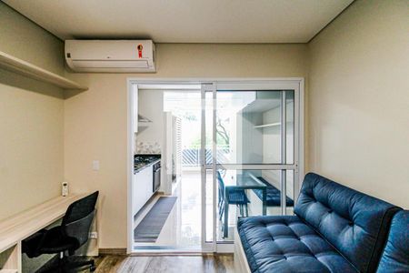 Sala de apartamento para alugar com 1 quarto, 44m² em Santo Amaro, São Paulo