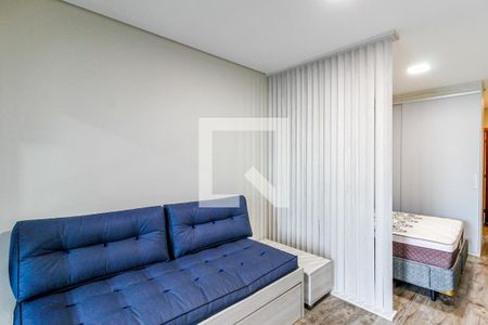 Sala de apartamento para alugar com 1 quarto, 44m² em Santo Amaro, São Paulo