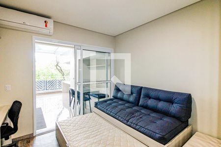 Sala de apartamento para alugar com 1 quarto, 44m² em Santo Amaro, São Paulo