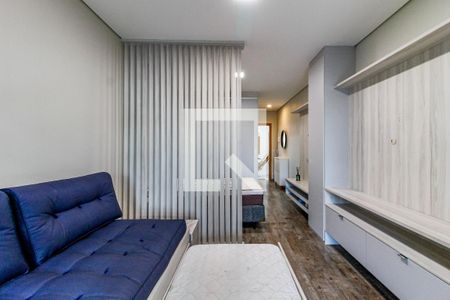 Sala de apartamento para alugar com 1 quarto, 44m² em Santo Amaro, São Paulo