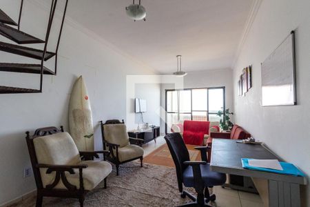 Sala 1 de apartamento para alugar com 2 quartos, 200m² em Maracanã, Praia Grande