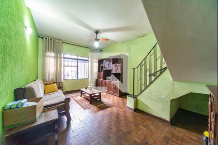 Sala de casa à venda com 3 quartos, 197m² em Centro, Santo André