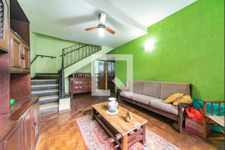 Sala de casa à venda com 3 quartos, 197m² em Centro, Santo André