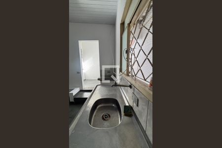 Sala/Cozinha de casa para alugar com 1 quarto, 50m² em Vila Mazzei, Santo André
