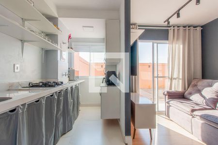 Sala de apartamento para alugar com 2 quartos, 97m² em Nakamura Park, Cotia