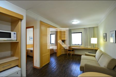 Sala/Cozinha de kitnet/studio para alugar com 1 quarto, 35m² em Vila Clementino, São Paulo