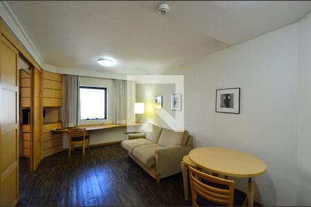 Sala/Cozinha de kitnet/studio para alugar com 1 quarto, 35m² em Vila Clementino, São Paulo