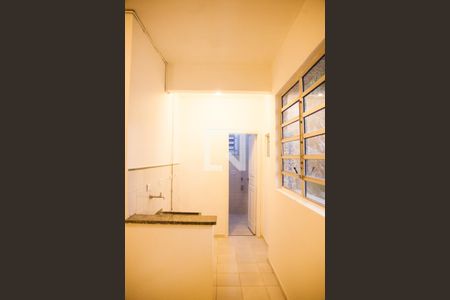 Cozinha de apartamento para alugar com 1 quarto, 20m² em Consolação, São Paulo
