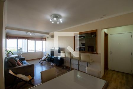 Sala de Estar de apartamento à venda com 3 quartos, 86m² em Tristeza, Porto Alegre