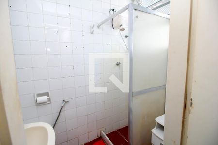 Banheiro de kitnet/studio à venda com 1 quarto, 18m² em Glória, Rio de Janeiro