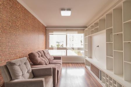 Sala de apartamento à venda com 2 quartos, 74m² em Cristal, Porto Alegre