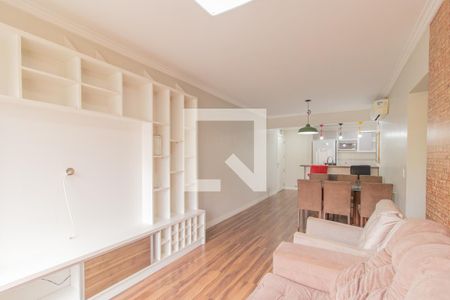 Sala de apartamento à venda com 2 quartos, 74m² em Cristal, Porto Alegre