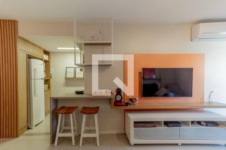 Sala de apartamento à venda com 3 quartos, 99m² em Botafogo, Rio de Janeiro