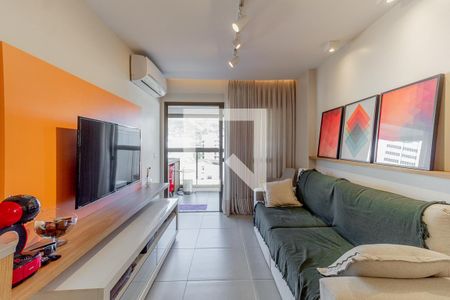 Sala de apartamento à venda com 3 quartos, 99m² em Botafogo, Rio de Janeiro