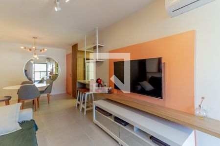Sala de apartamento à venda com 3 quartos, 99m² em Botafogo, Rio de Janeiro