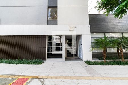 Studio para alugar com 18m², 1 quarto e sem vaga Studio para alugar com 18m², 1 quarto e sem vagaFachada