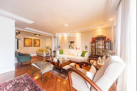 Sala de apartamento à venda com 3 quartos, 146m² em Vila Pinheirinho, Santo André