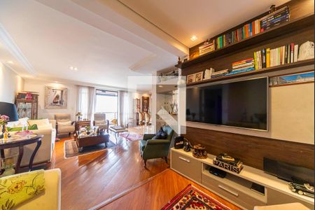 Sala de apartamento à venda com 3 quartos, 146m² em Vila Pinheirinho, Santo André