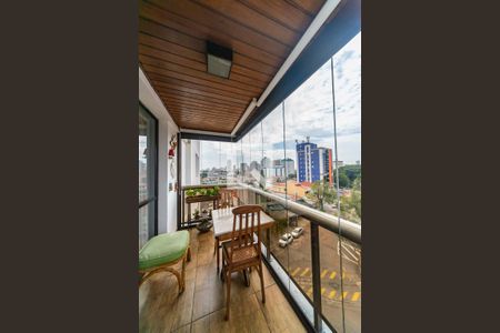 Varanda da Sala de apartamento à venda com 3 quartos, 146m² em Vila Pinheirinho, Santo André