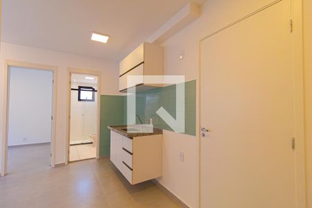 Cozinha de apartamento para alugar com 2 quartos, 35m² em Bela Vista, São Paulo